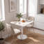 Metal Base Dining Table