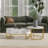 Almirah Extendable Frame Coffee Table with Storage