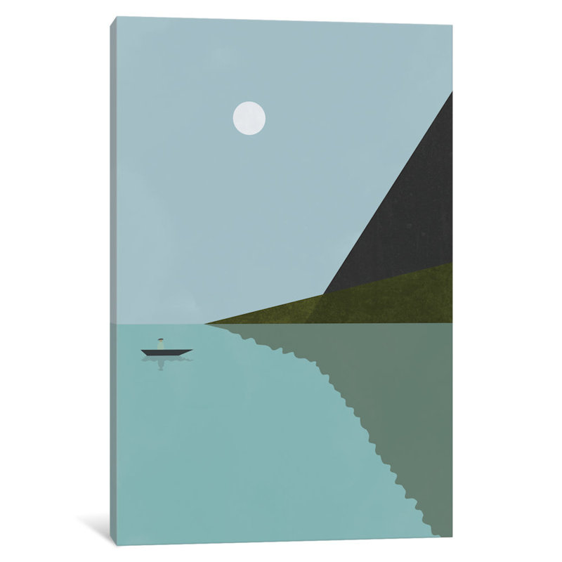 Voile sur toile, H 12 po x l 8 po x P 0,75 po