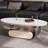 Luxury Minimalist Granite Slab Coffee Table-1469423683