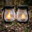 Schoolhouse Solar Lanterns Outdoor Waterproof,Patented Fire Effect | 2 Pack, Outdoor Solar Lantern, Hanging Solar Lights For Outside, Great For Porch, Patio, Garden, Tabletop, Or Hanging Display