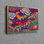 Tapisserie psychédélique en toile de coton trippy avec teintes vibrantes pour une touche contemporaine unique à votre décoration murale