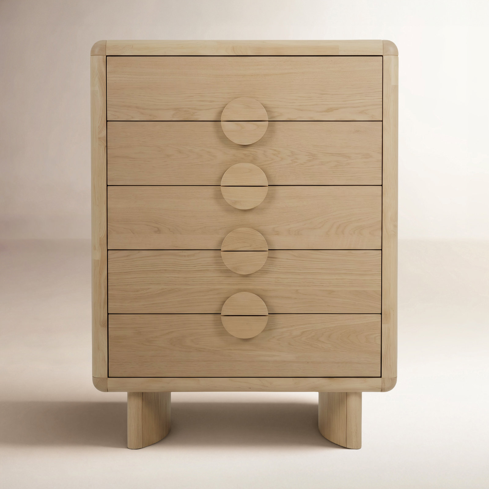 Circa 36" Oak Dresser, Light Oak