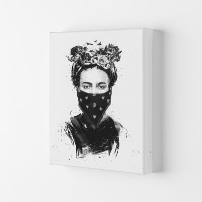 Rebel Girl 1 Piece Wall Art