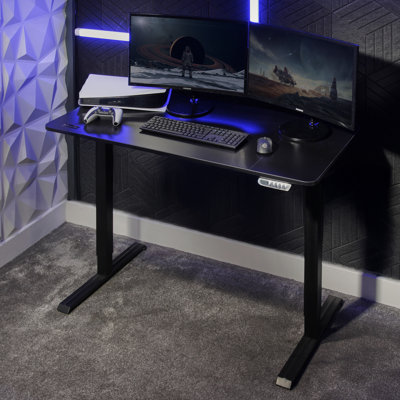 Adjustable Height Steel Computer Desk