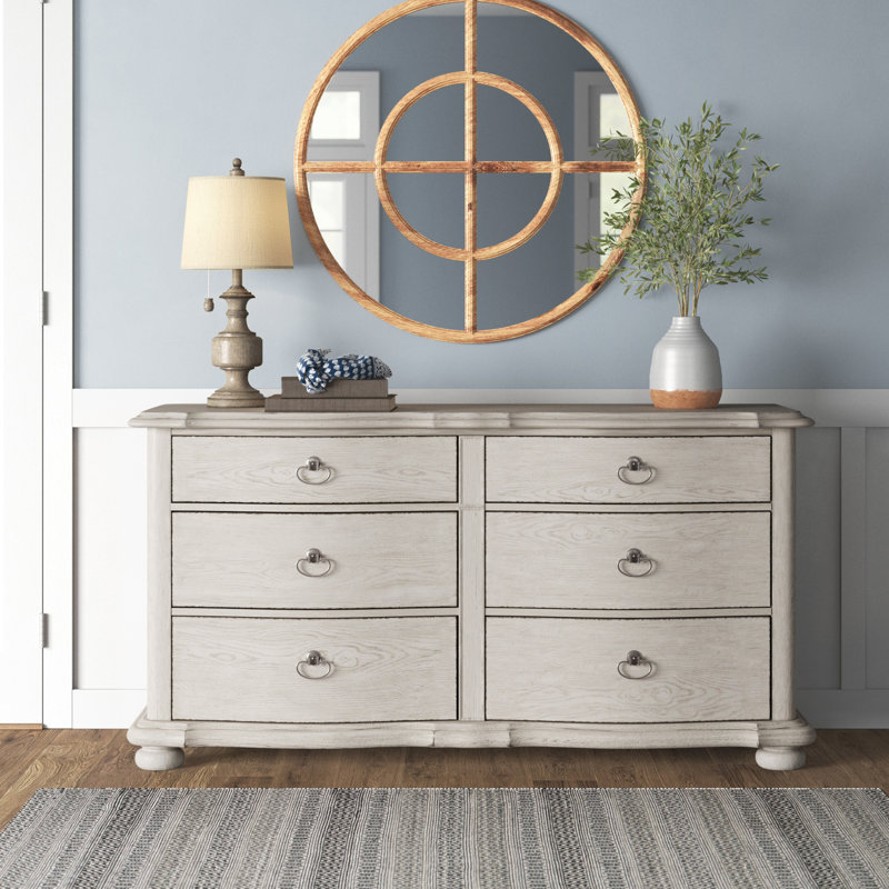 Commode double 6 tiroirs Irmani
