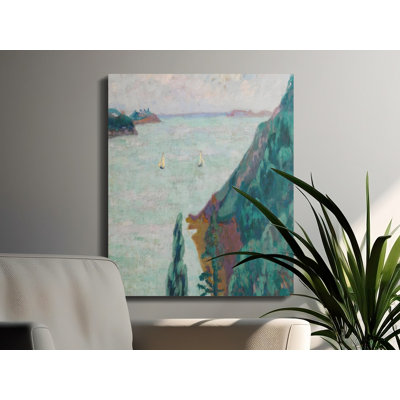 Curtsinger 1 Piece Wrapped Canvas Wall Art Set