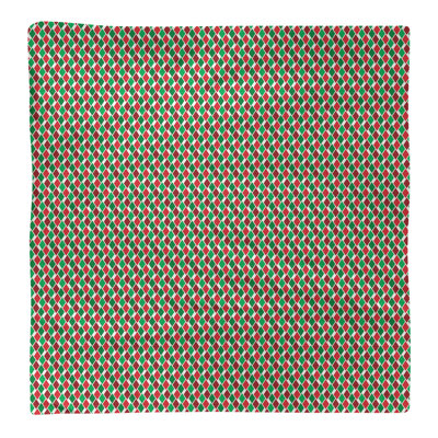 Serviette de diamants rétro à la fête hol