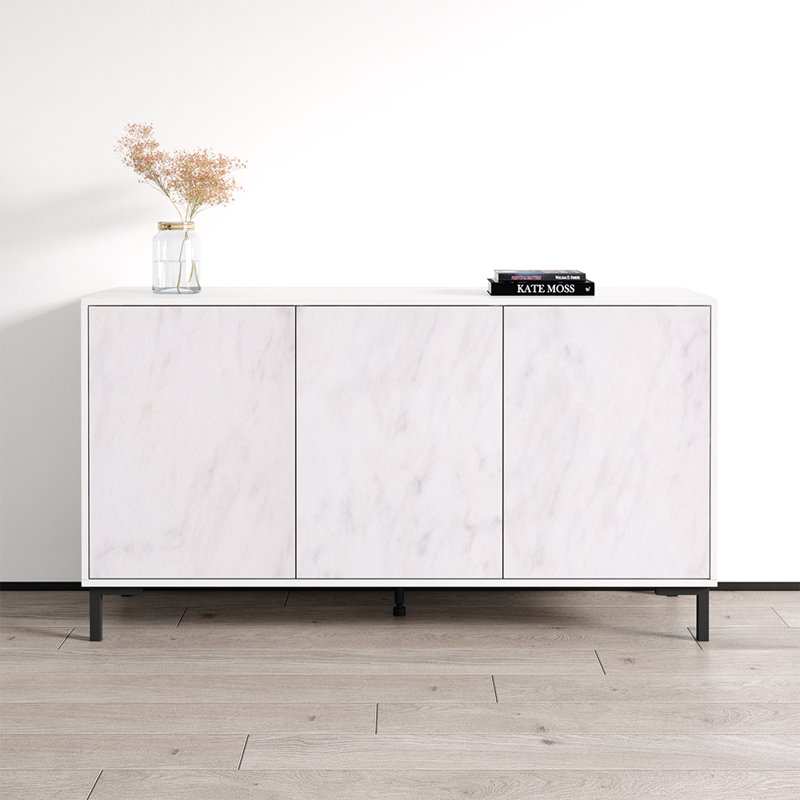 Buffet blanc 59,1 "Marmo 59,1", Blanc
