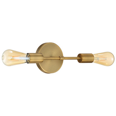 Herrald Steel Armed Sconce
