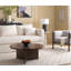 Tapis à carreaux en laine / coton touffeté à la main de couleur beige / ivoire MSR4760 Martha Stewart-90584594