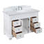 Ensemble de meuble-lavabo simple 48 po Ensa-1704190138-1704190148
