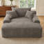 Chaise longue convertible sans os de 65 po avec coussins décoratifs sans assemblage
