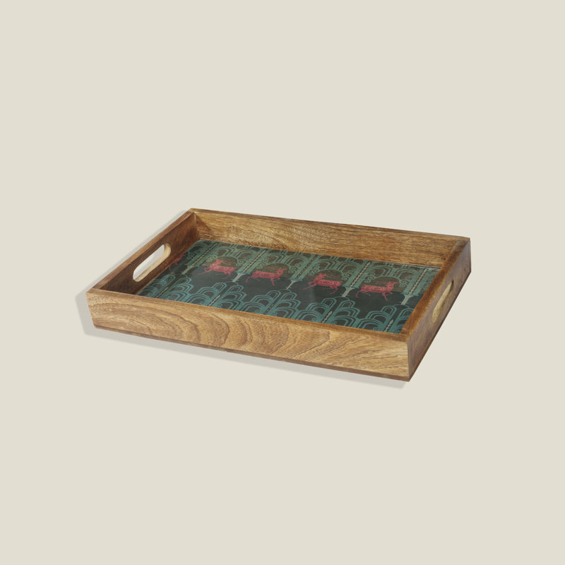 Jocylin Wood Tray - Set of 3