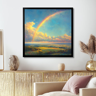 Aulea Rainbow After The Rain II - art mural arc-en-ciel