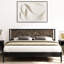 Lit plateforme en bois massif d'acacia Cartlin-1299770462-1288323387