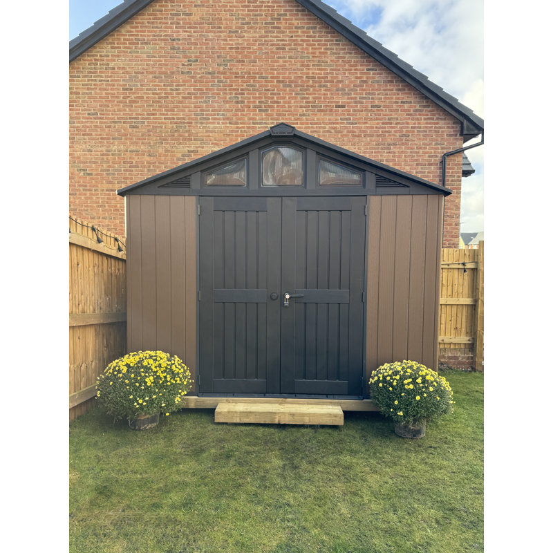 Keter Stronghold Shed, Keter Stronghold Shed 10x11.5ft - Brown, Brown