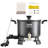 10.04'' H Metal Tabletop Wax Warmer