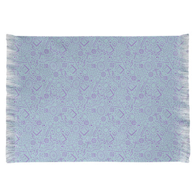 Tapis bleu area rpg Mcguigan