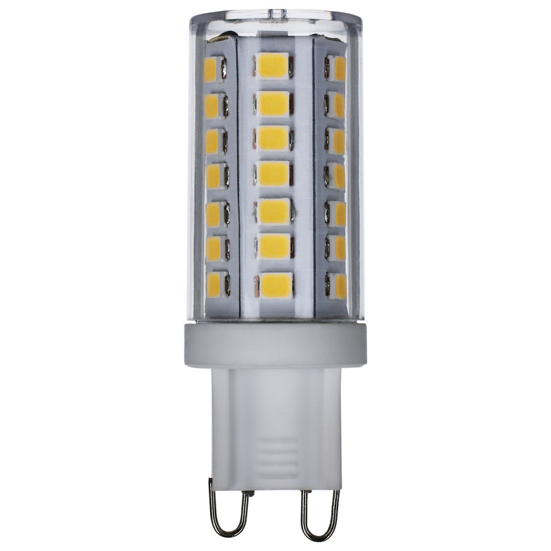 5 Watt (40 Watt Equivalent), T4 LED, Dimmable Light Bulb, G9/Bi-pin Base, 2700K