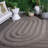 Braided 265 Hand Woven Performance Machine Washable No Pattern Rug-876652841