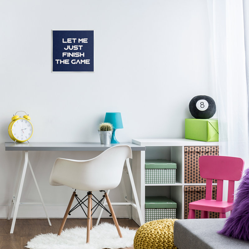 "Finish the Game", impression sur plaque murale par Anna Quach