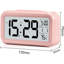 Numerical Electric Alarm Tabletop Clock in Pink
