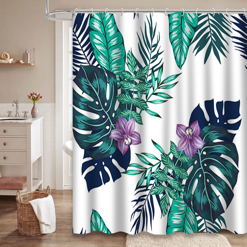 Rideau de douche Bright 12 feuilles, 72" L x 84" W
