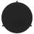 Harrison Black Round Solid Wood Coffee Table