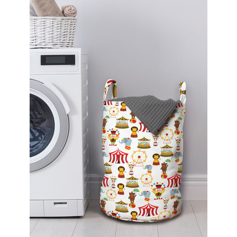 Fabric Laundry Bag with Handles