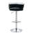 Ginko Modern Adjustable Bar Stools, Swivel Counter Stools with Upholstered Seat, Backrest, Footrest and Metal Frame for Kitchen and Home Bar -892827450-898201623-935555700