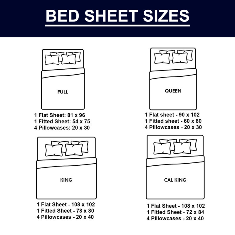 Beige Full Bamboo Microfiber 6-Piece Bed Sheet Set