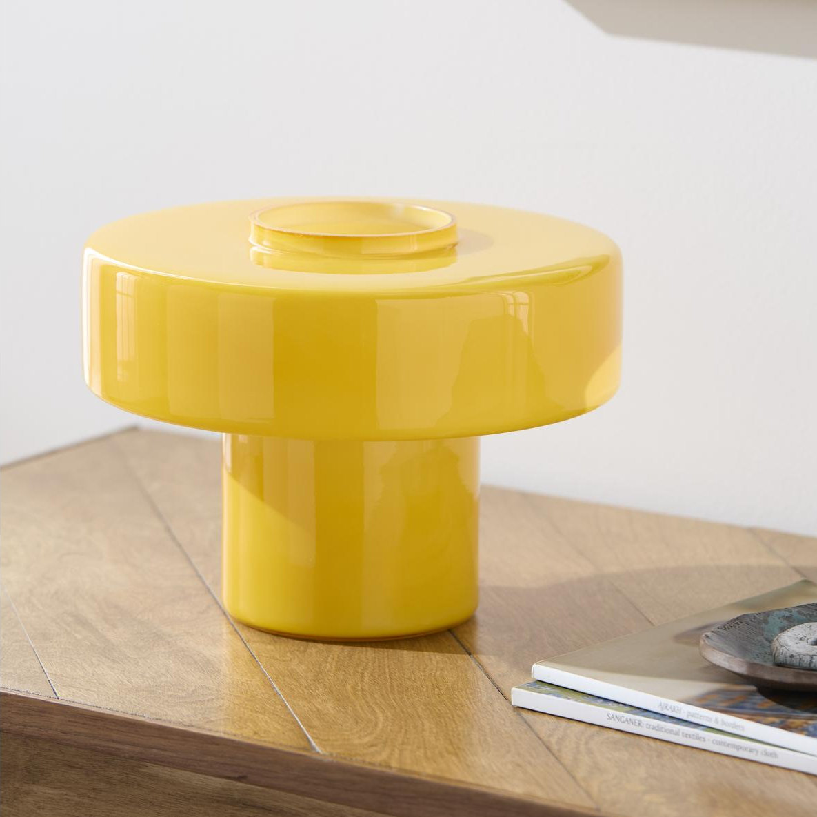 Rainville Table Lamp, Yellow