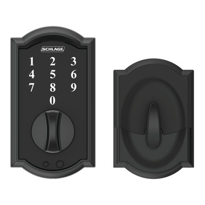 Schlage Touch Keyless Touchscreen Deadbolt with Camelot Trim
