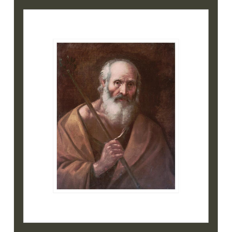 «Joseph of Nazareth» par Diego Velázquez, impression giclée encadrée, 15.67" H x 13.75" W