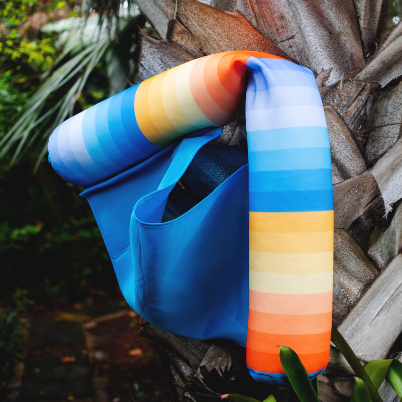 Big Joe Noodle Sling Pool Float, Green Tropical Palm, Noodle Sling