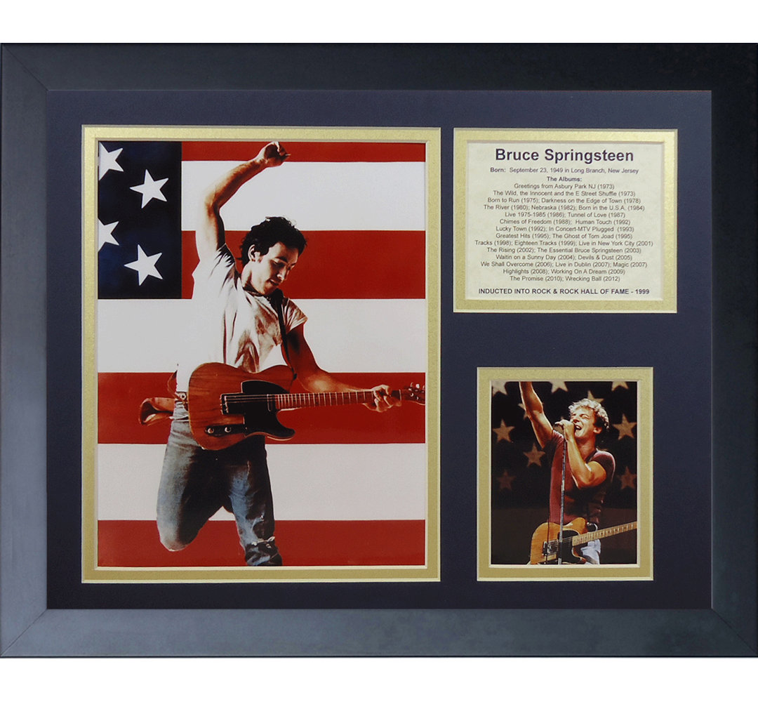 " Bruce Springsteen " Red Barrel Studio®