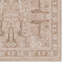 Tapis oriental en polyester / polypropylène tissé à la machine Kerin - beige / crème-88036939
