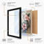 Hibiscus Study Botanical - Framed Print-1741289287-1741289284
