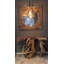 Console en bois massif 31 po Fifield