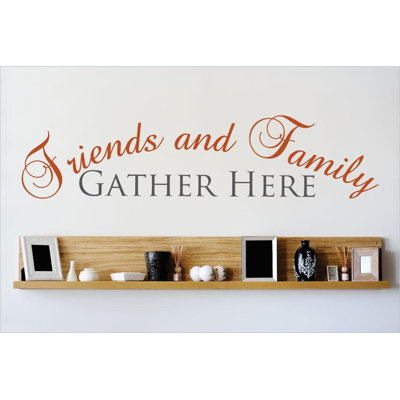Text & Numbers Wall Decal