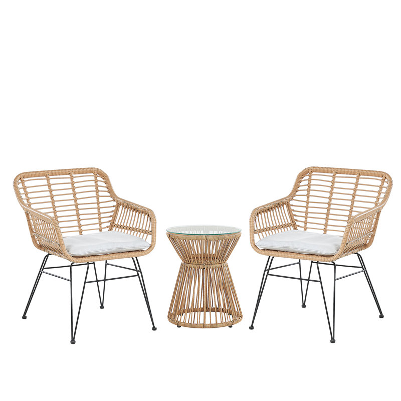 Frison 2 Seater Rattan Conversation Set