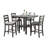 5 Piece Counter Height Dining Set