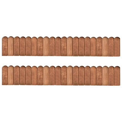 Jarrell 20 cm H x 120 cm W Lawn Edging Fencing