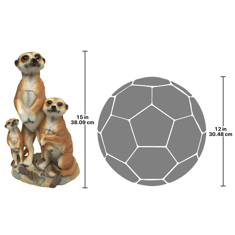 Le statue familial Meerkat
