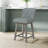 Dorreen Wood And Upholstered Tufted Adjustable Height Swivel Stool-49172508-49172514