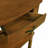 33.8" Triangle Corner Table with Open Shelf