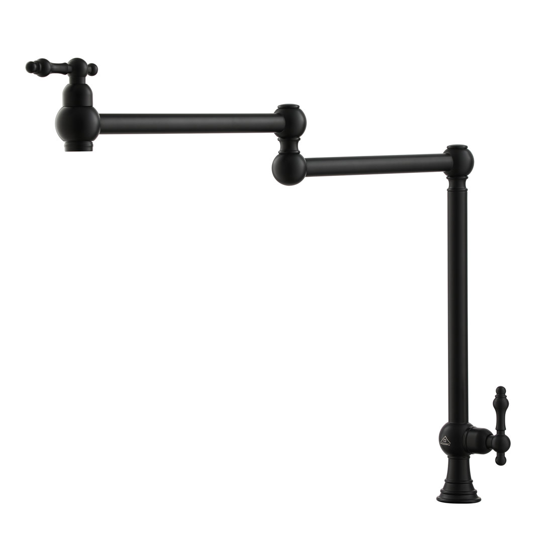 Cedar CASAINC 1.8 GPM Pot Filler Kitchen Faucet with 2 Handle CASAINC 