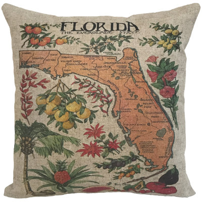 Linen Throw Pillow