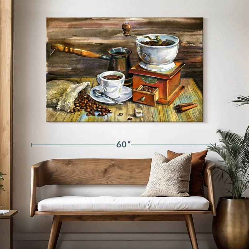 Café moulu Yarlin, H 34 po x l 51 po